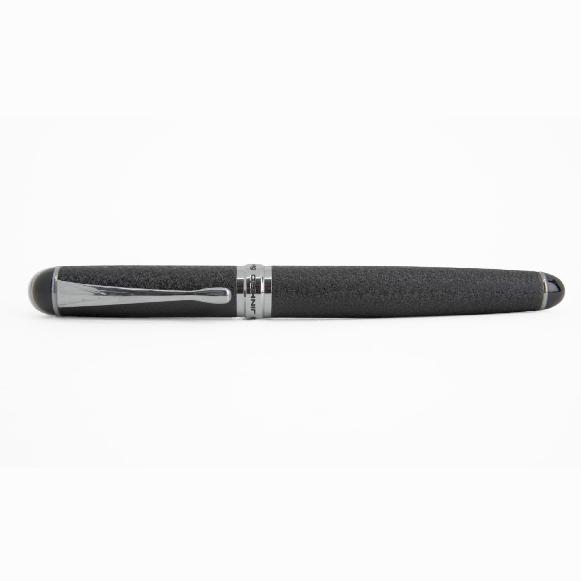 Caneta Tinteiro Jinhao x750 Cracked Black - Ponta F Jinhao
