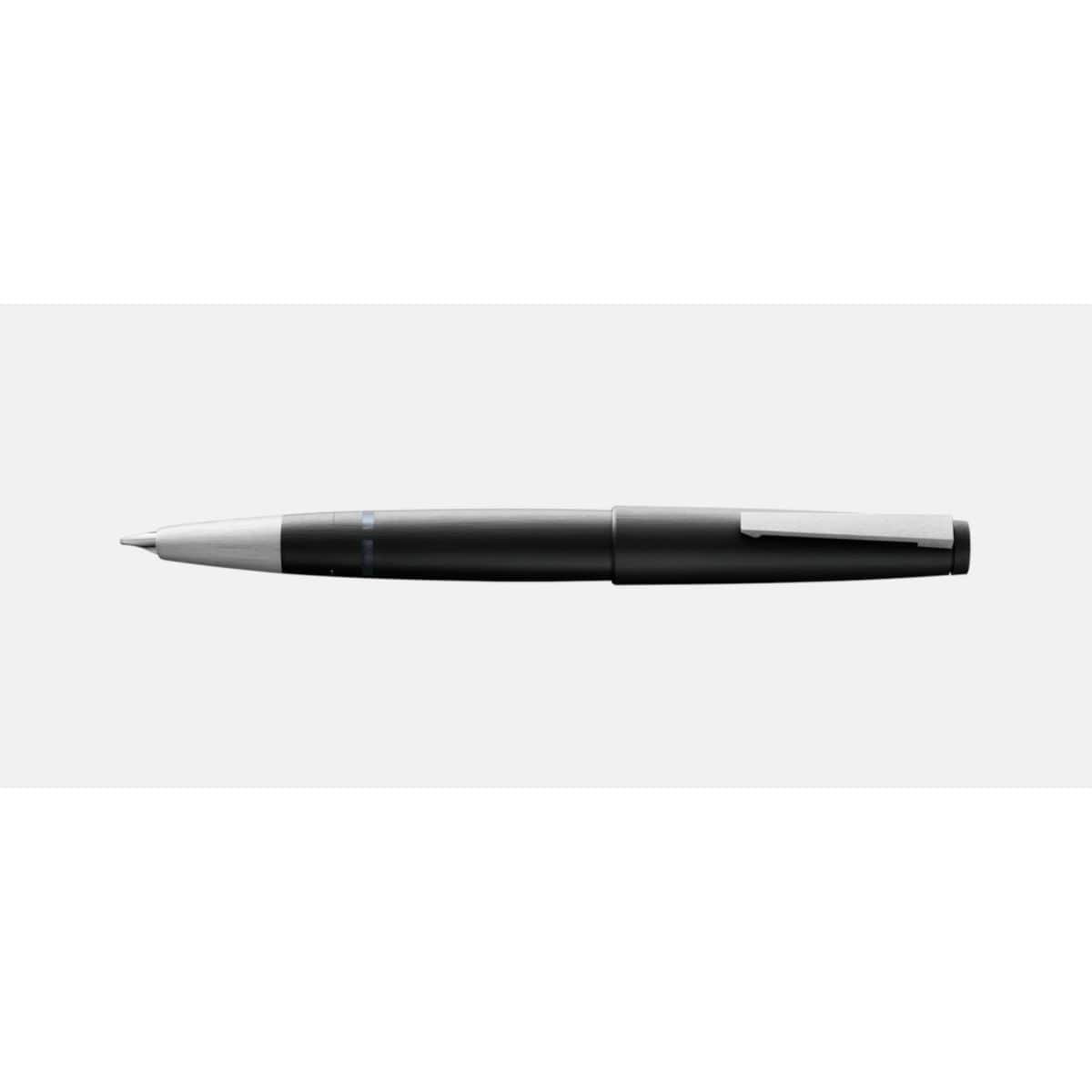 Caneta Tinteiro Lamy 2000 - Matte Black - Ponta M - 14K Lamy