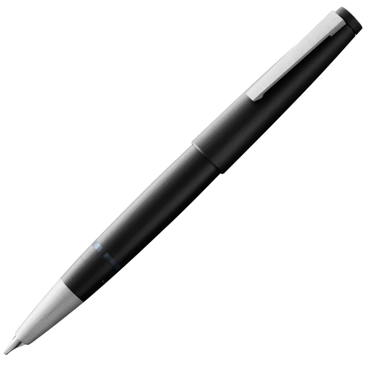 Caneta Tinteiro Lamy 2000 - Matte Black - Ponta M - 14K Lamy