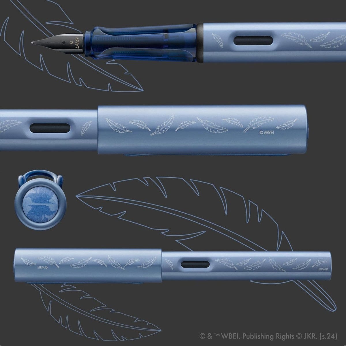 Caneta Tinteiro Lamy Al-Star Edição Harry Potter - Corvinal Lamy