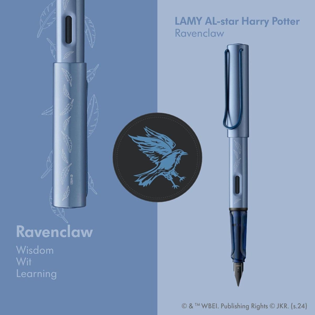 Caneta Tinteiro Lamy Al-Star Edição Harry Potter - Corvinal Lamy