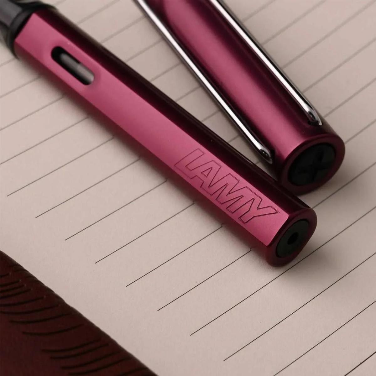 Caneta Tinteiro Lamy Al-Star - Vermelha - Ponta M Lamy