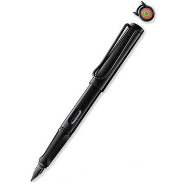 Caneta Tinteiro Lamy Safari - All Black Multi - 0B2 - M Lamy