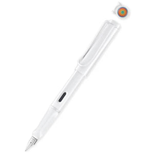 Caneta Tinteiro Lamy Safari - All White Multi - 0B1 - M