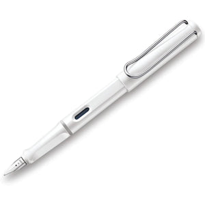 Caneta Tinteiro Lamy Safari - Branca - Ponta Média