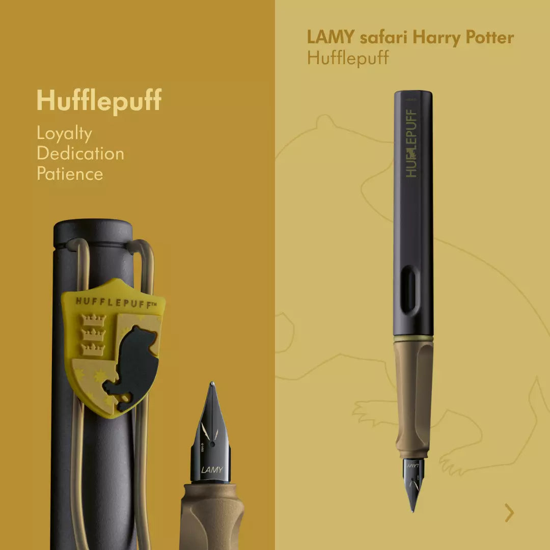 Caneta Tinteiro Lamy Safari - Edição Harry Potter - Hufflepuff Lamy