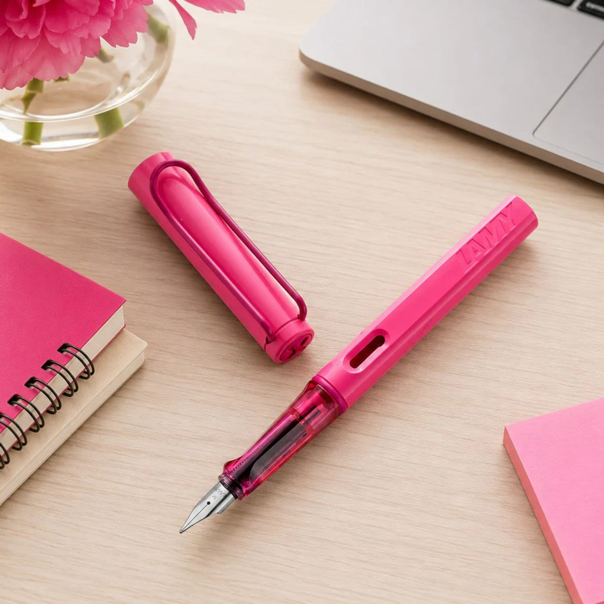 Caneta Tinteiro Lamy Safari Neon Pink - M Lamy