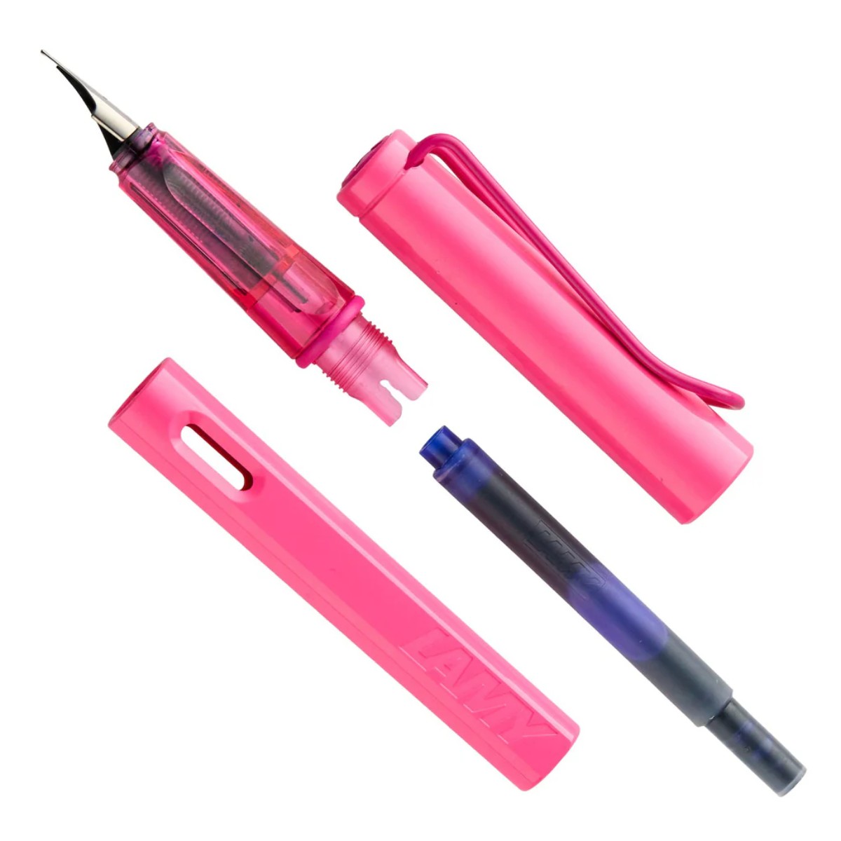 Caneta Tinteiro Lamy Safari Neon Pink - M Lamy