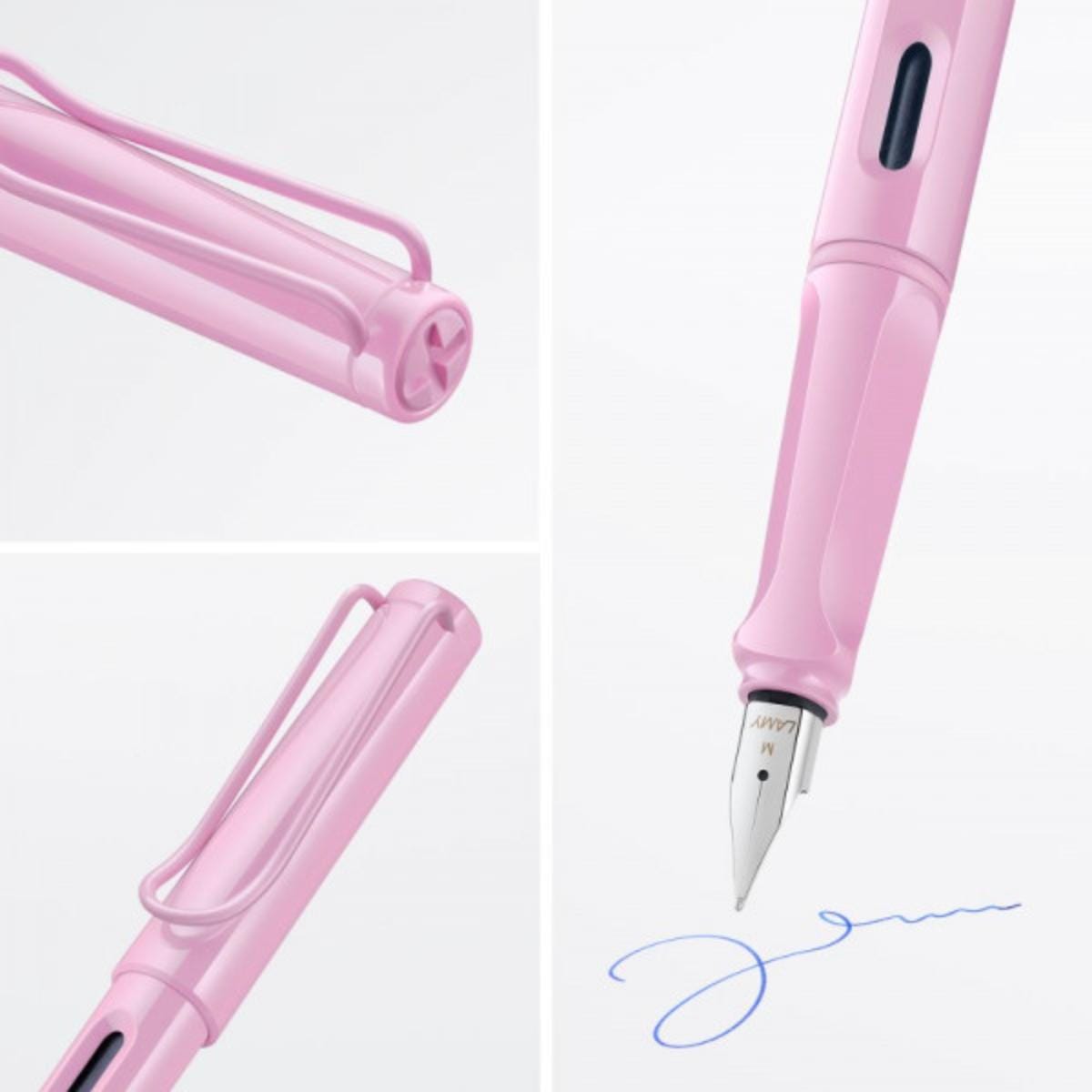 Caneta Tinteiro Lamy Safari - Pastel Pink - Pena MF5R5R Lamy