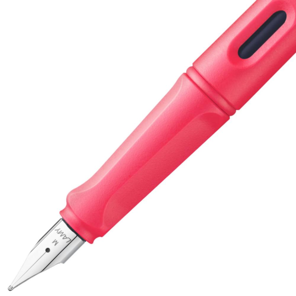 Caneta Tinteiro Lamy Safari Sunset Coral 0B0 - M - Edição Limitada Lamy