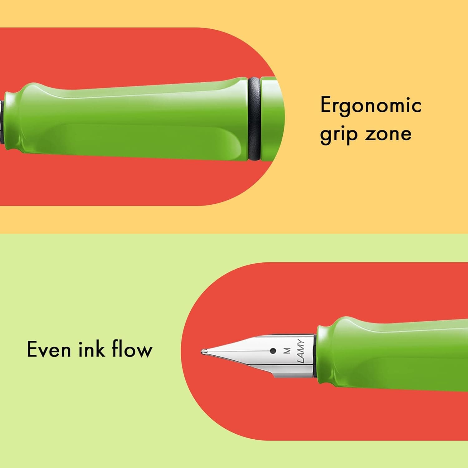 Caneta Tinteiro Lamy Safari Verde - Ponta Média Lamy