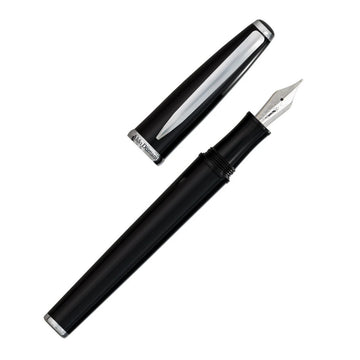 Caneta Tinteiro Monteverde Aldo Domani - Black F Monteverde