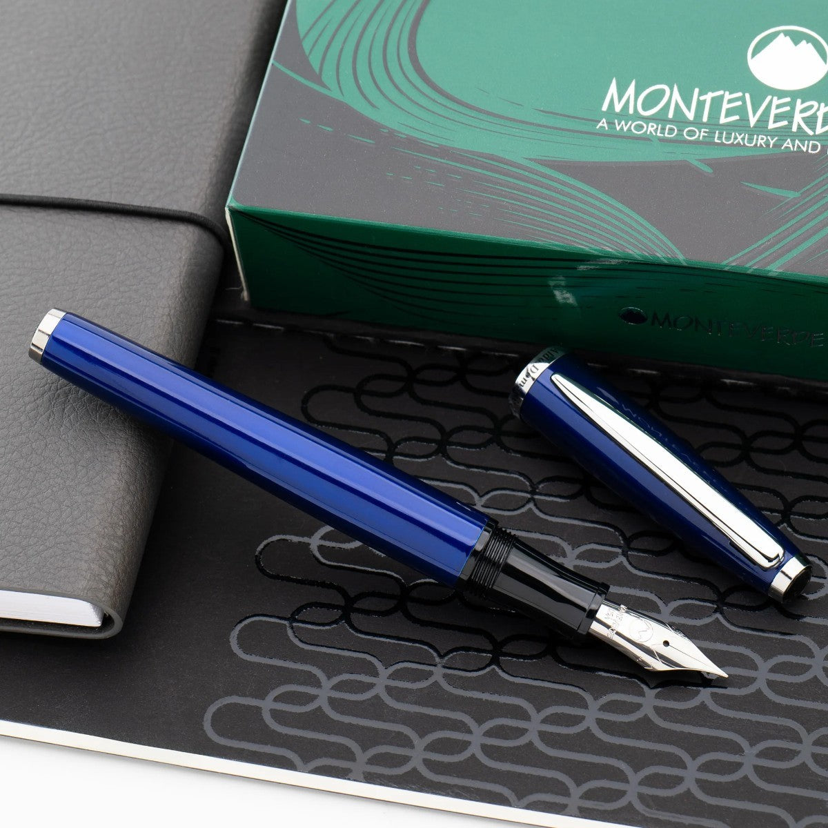 Caneta Tinteiro Monteverde Aldo Domani - Blue Monteverde