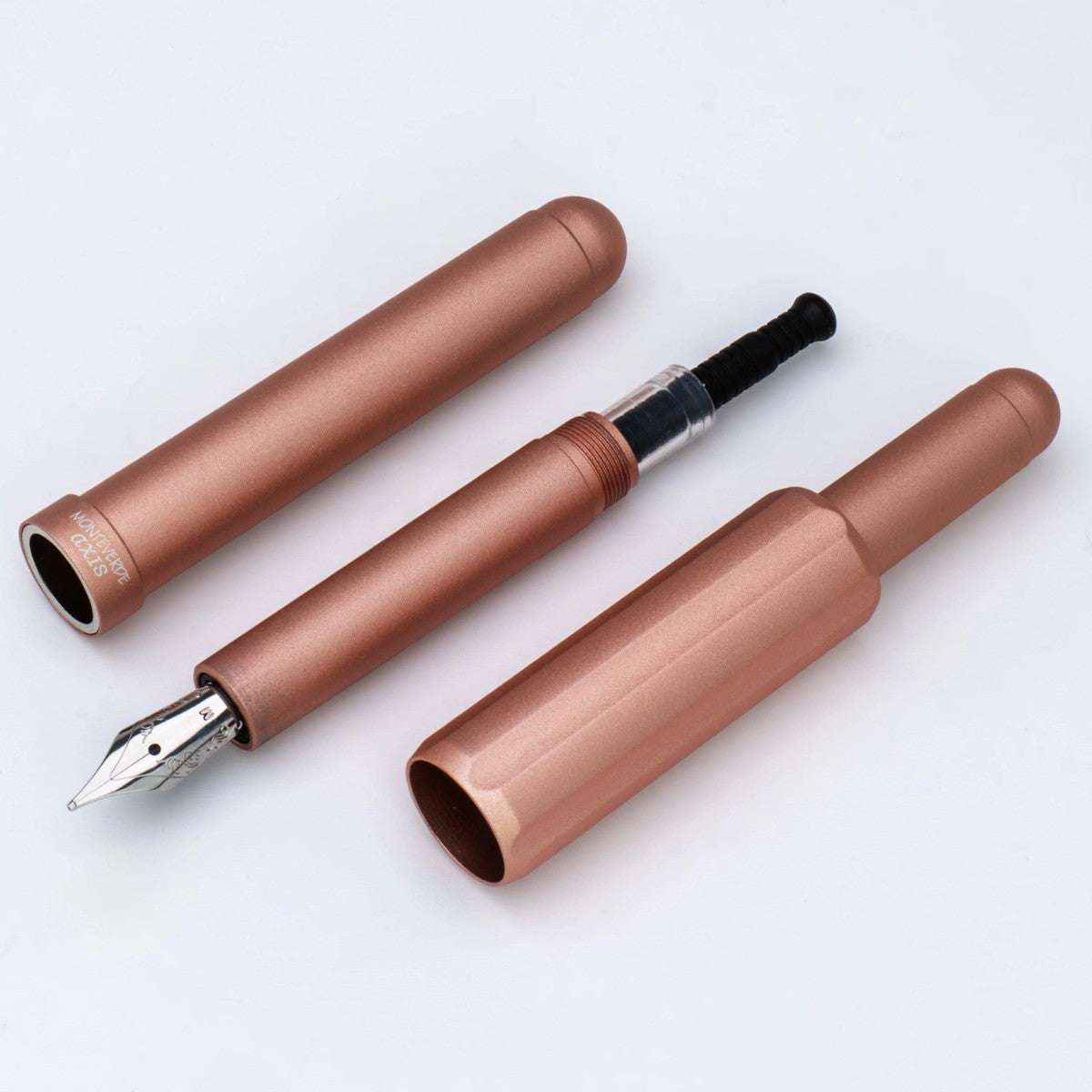 Caneta Tinteiro Monteverde Axis - Matte Champagne Monteverde