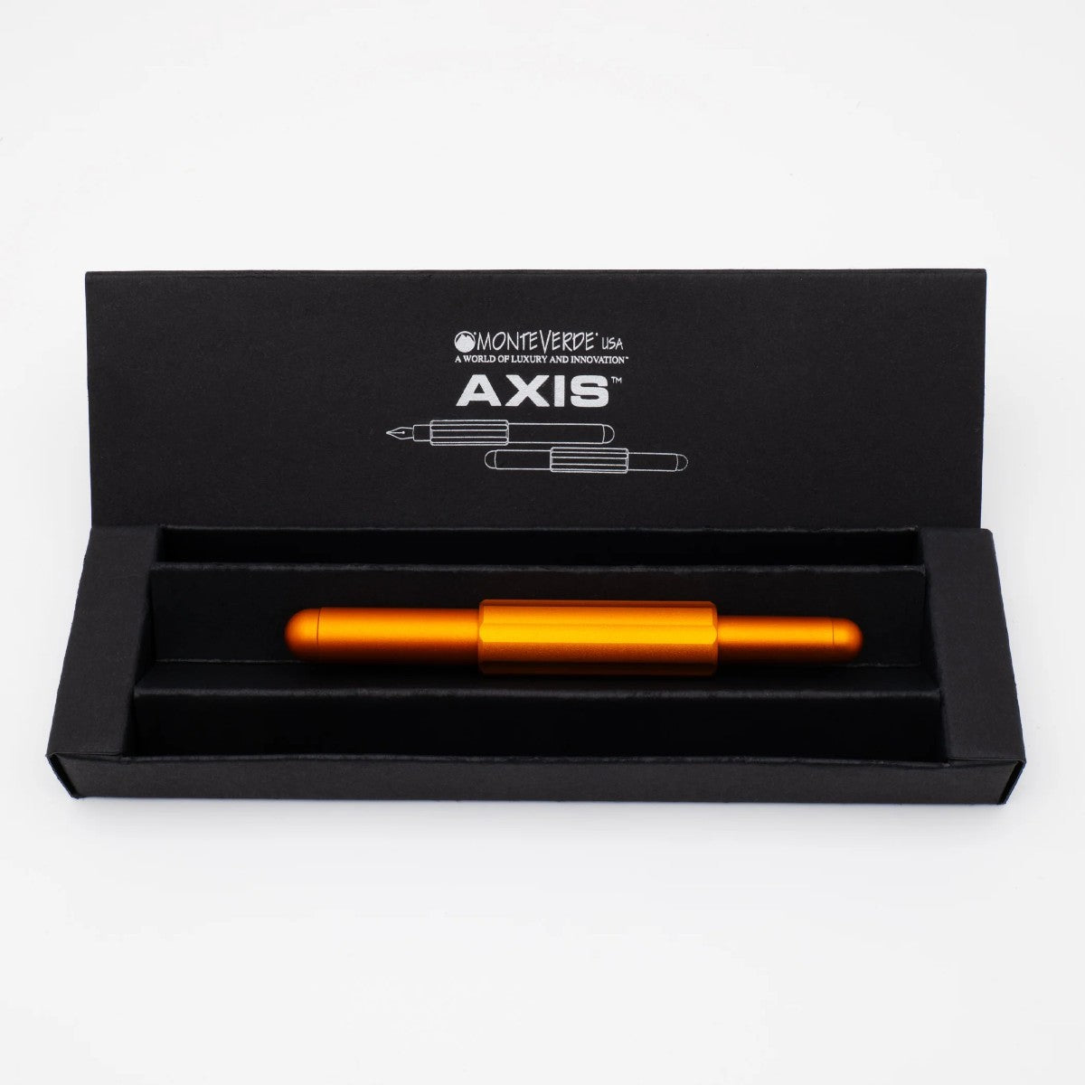 Caneta Tinteiro Monteverde Axis - Matte Orange Monteverde