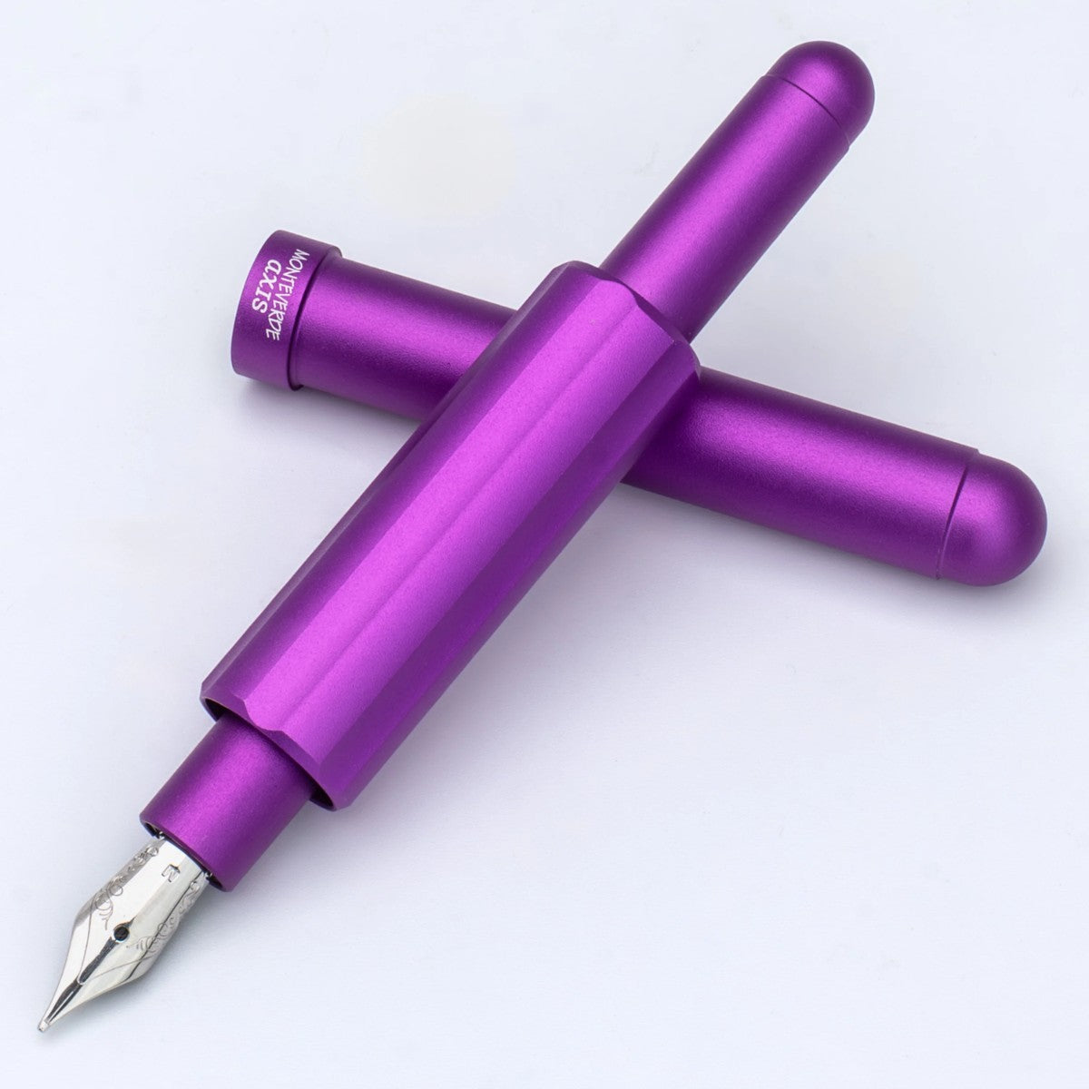 Caneta Tinteiro Monteverde Axis - Matte Purple Monteverde