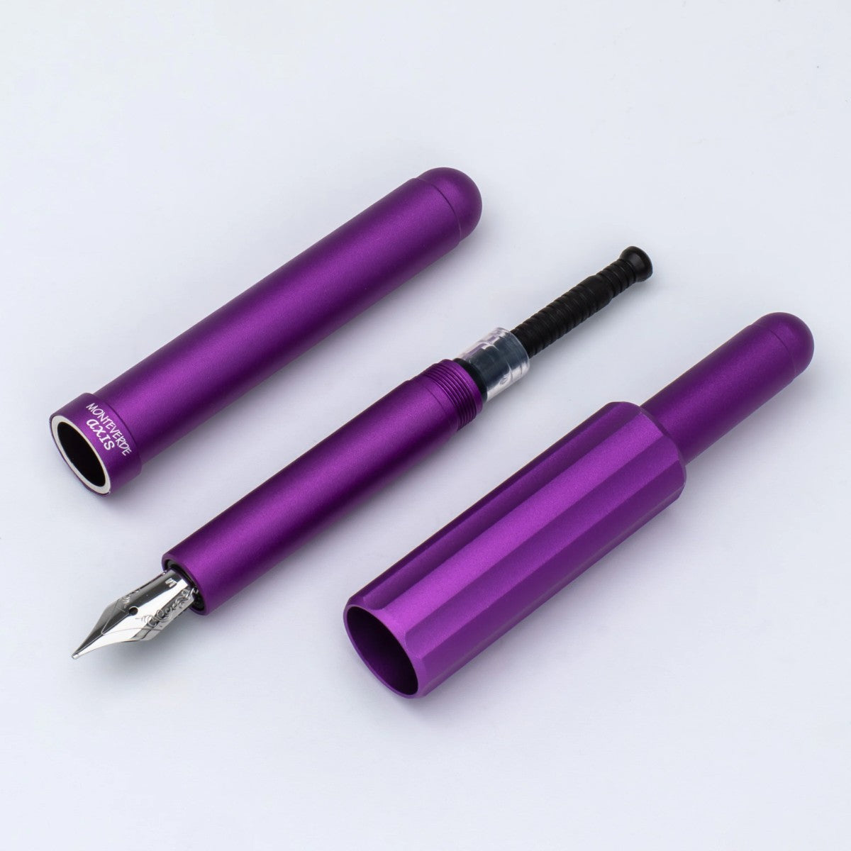 Caneta Tinteiro Monteverde Axis - Matte Purple Monteverde