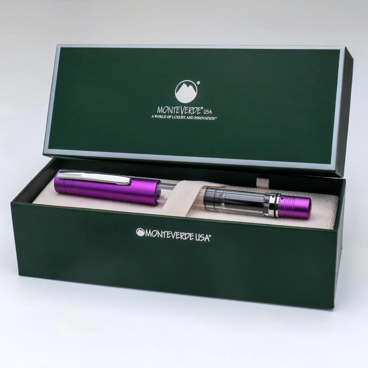 Caneta Tinteiro Monteverde MP1 - Purple Frost Monteverde