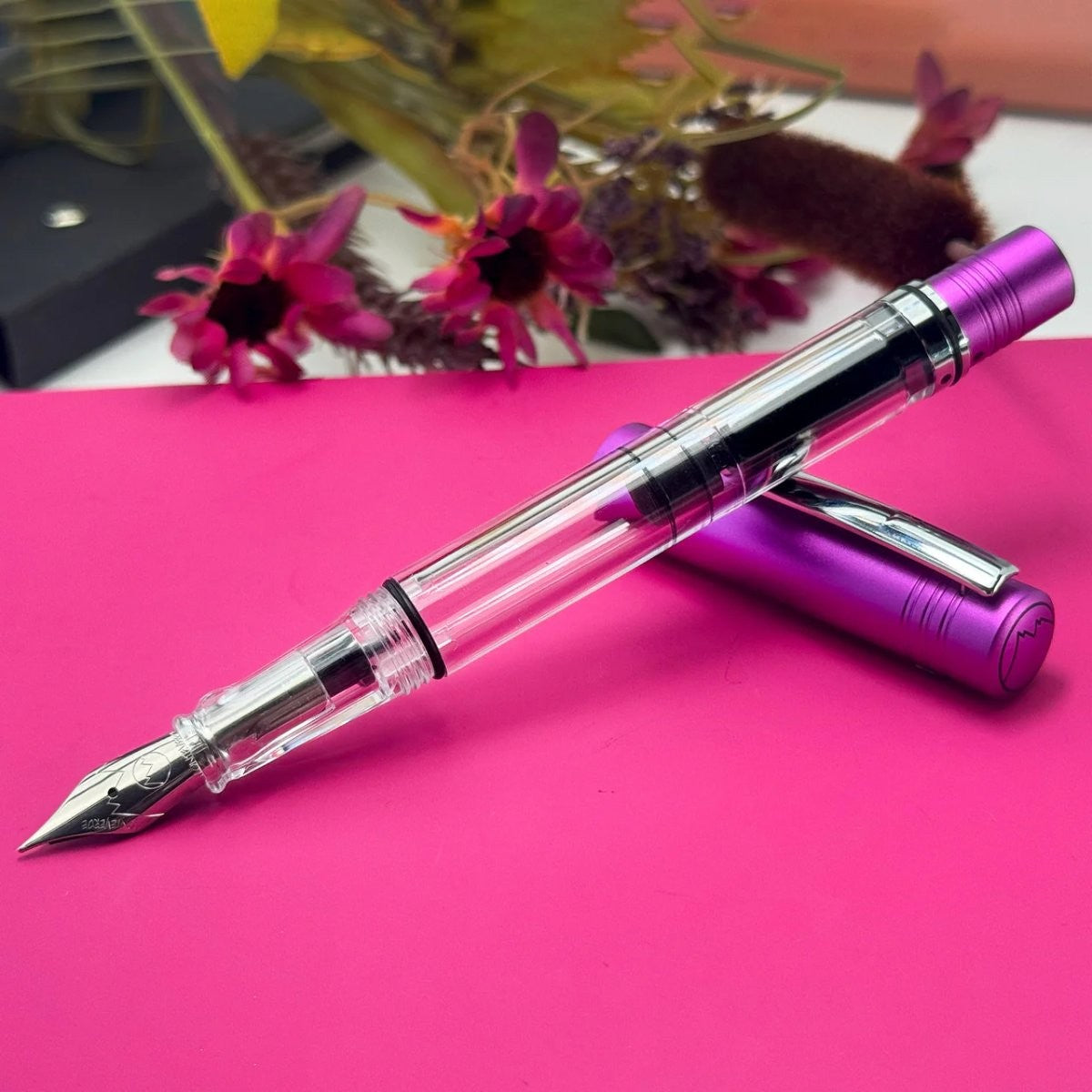 Caneta Tinteiro Monteverde MP1 - Purple Frost Monteverde