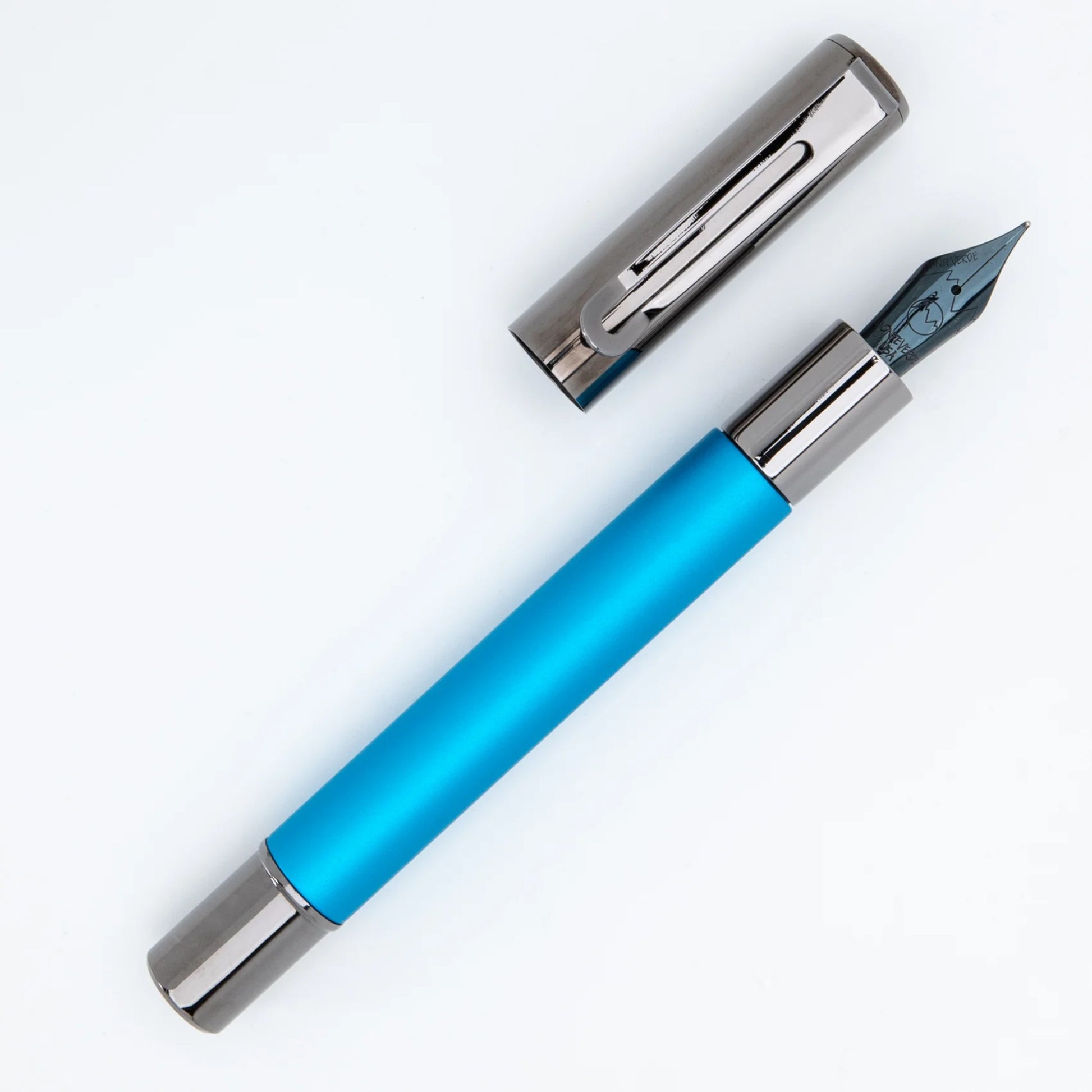 Caneta Tinteiro Monteverde Ritma - Turquoise - Ponta Média Monteverde