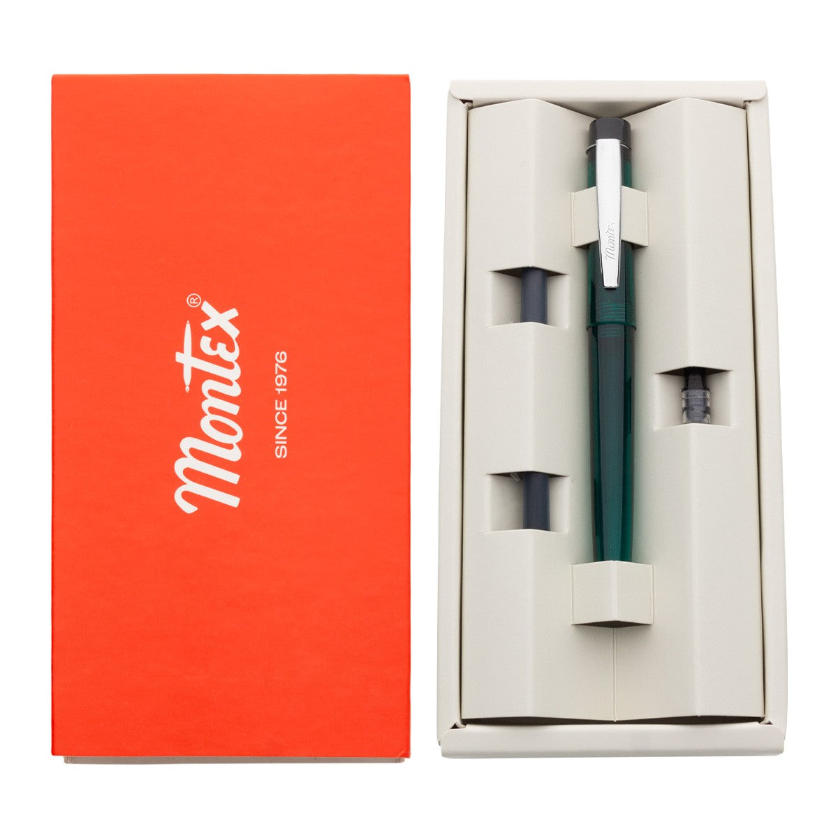 Caneta Tinteiro Montex Bouncy - Dark Green - F Montex
