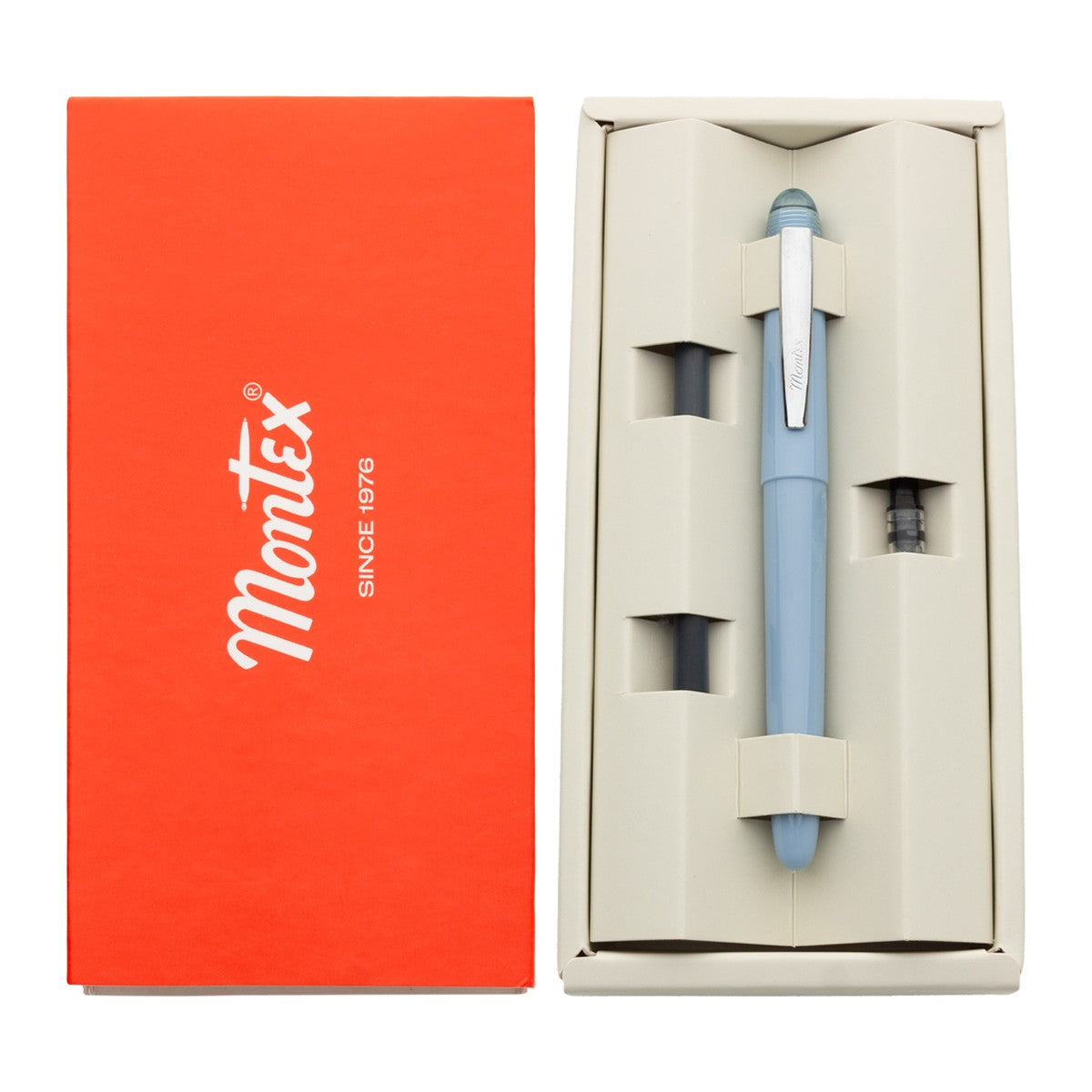 Caneta Tinteiro Montex Happy - Caribbean Blue - F Montex