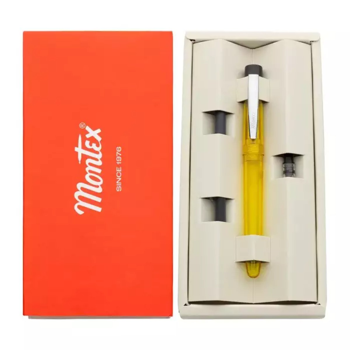 Caneta Tinteiro Montex Happy - Yellow - F Montex