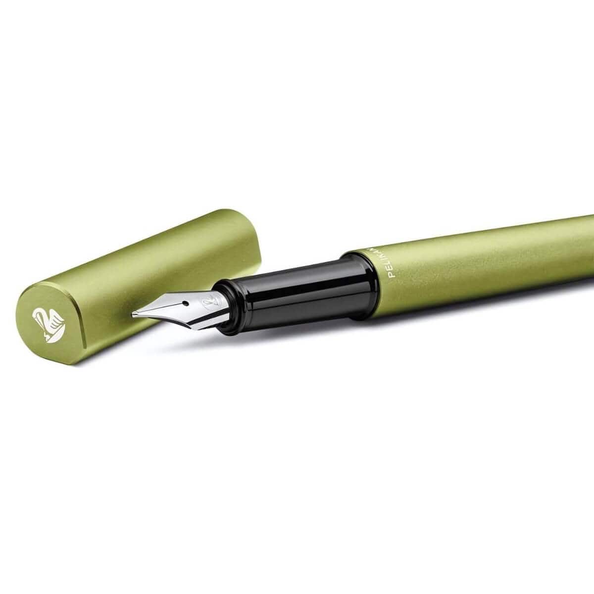 Caneta Tinteiro Pelikan Ineo - Green Oasis - Ponta M Pelikan