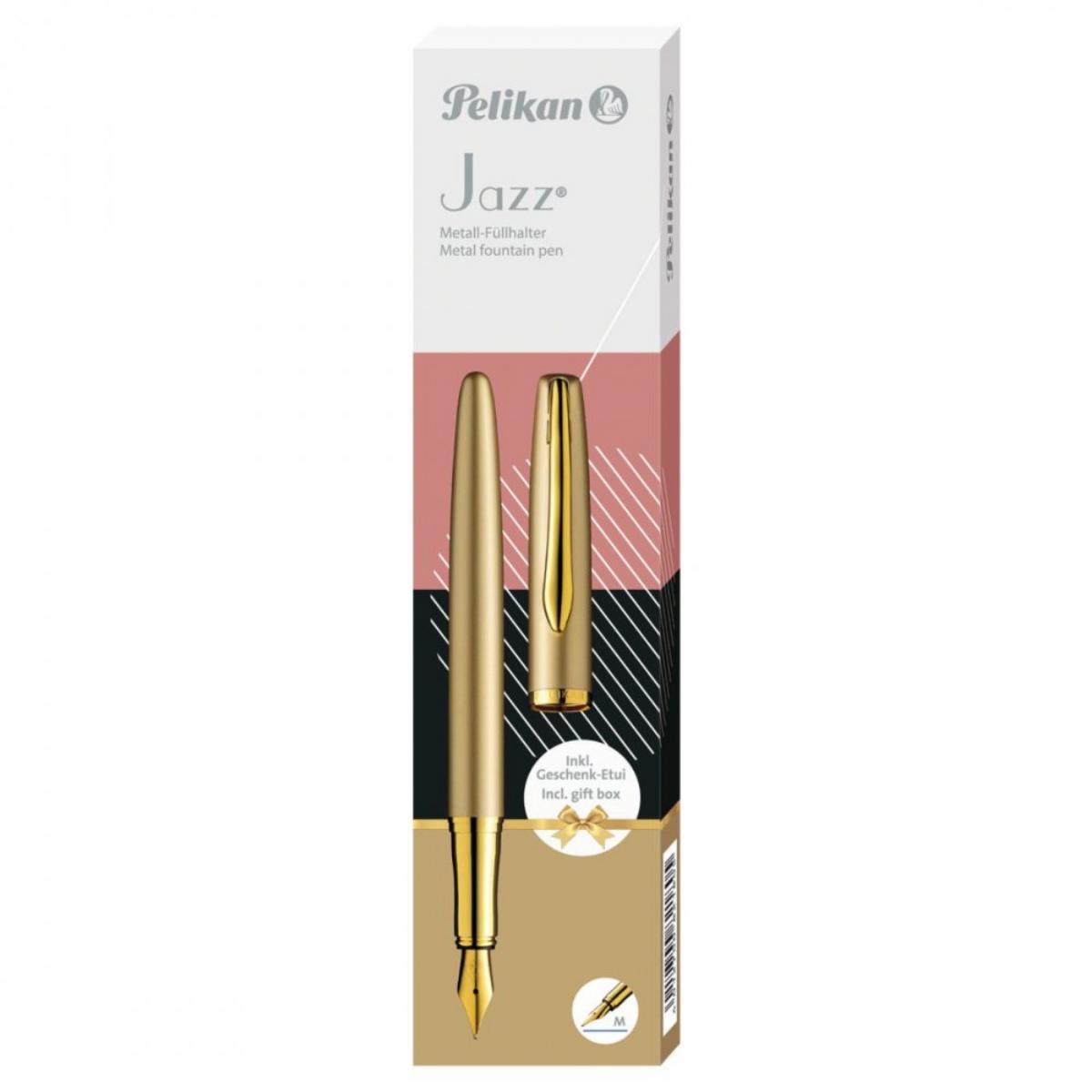 Caneta Tinteiro Pelikan Jazz - Gold - Special Edition Pelikan