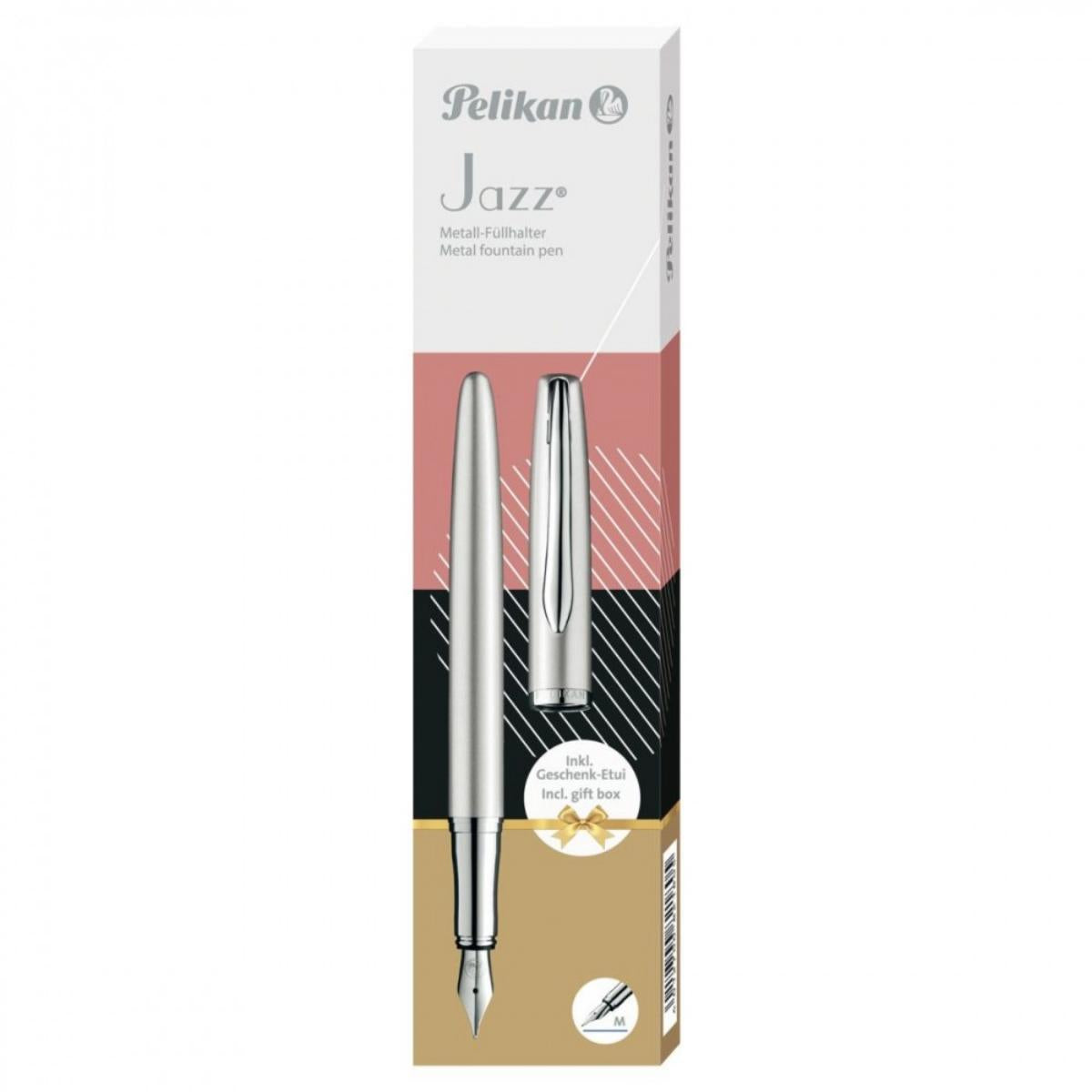 Caneta Tinteiro Pelikan Jazz - Silver - Special Edition Pelikan