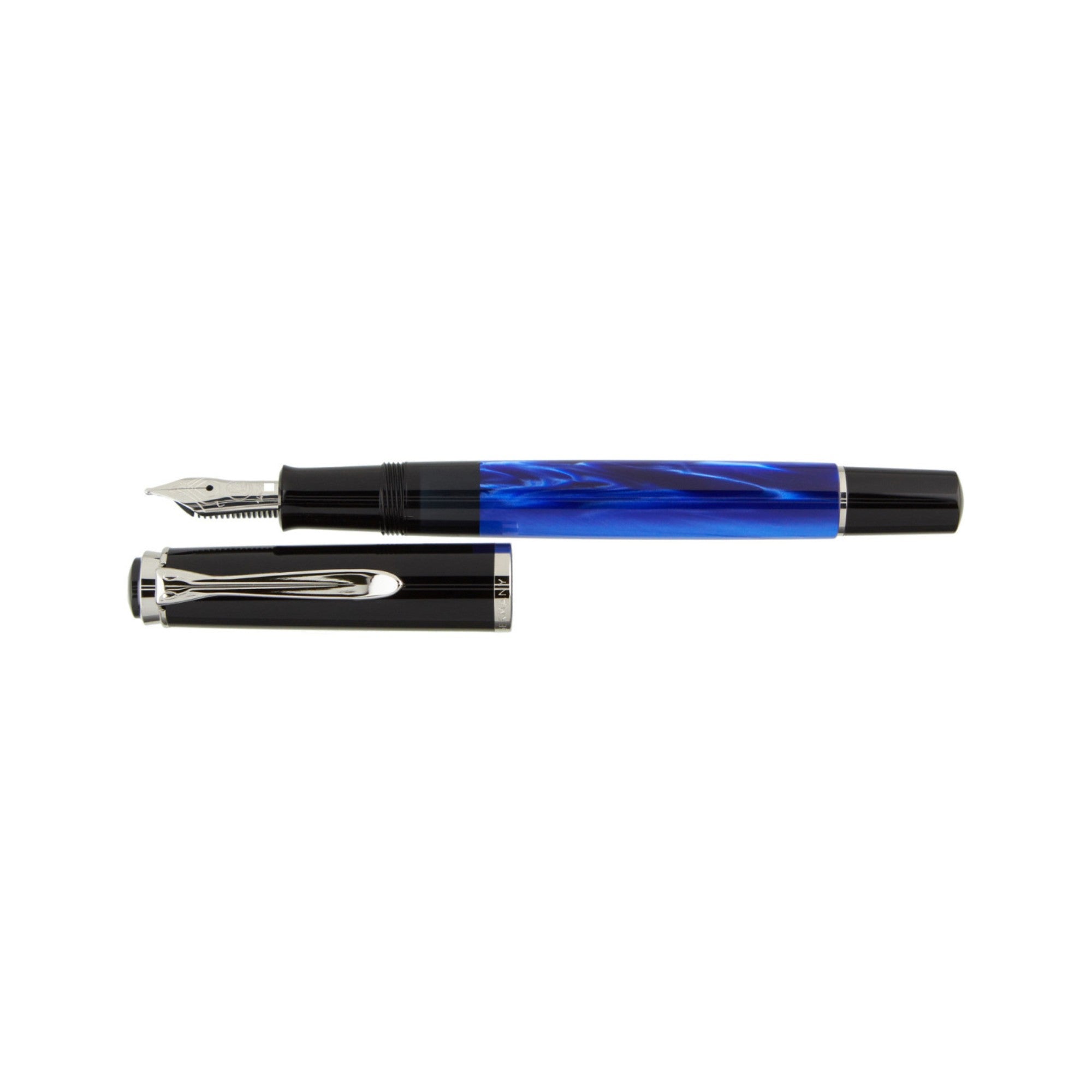 Caneta Tinteiro Pelikan M205 - Blue Marbled - F Pelikan