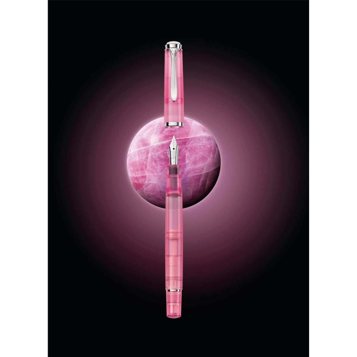 Caneta Tinteiro Pelikan M205 Rose Quartz - Com Tinta Edelstein Pelikan