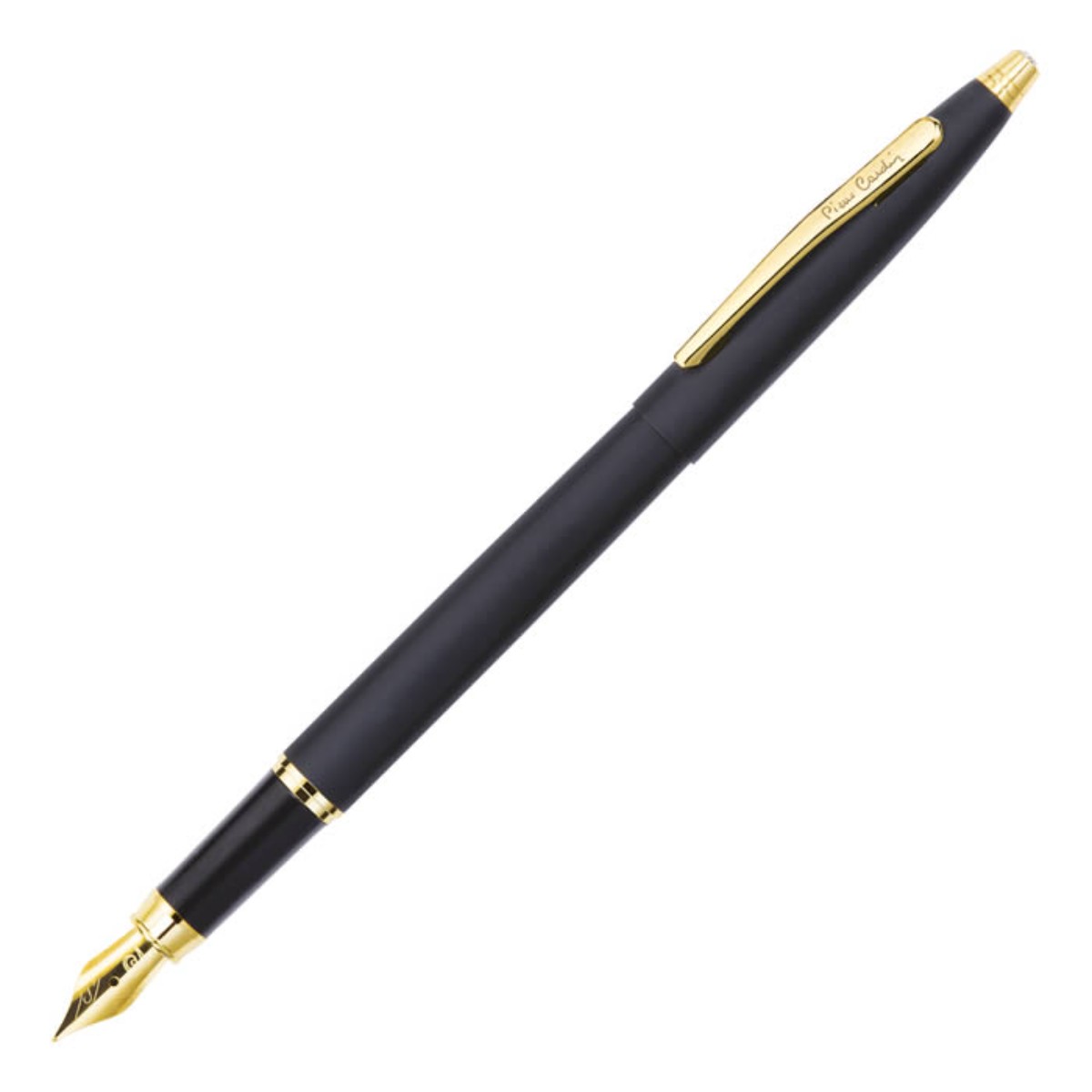 Caneta Tinteiro Pierre Cardin - Kriss Japan Matte Black & Gold - M Pierre Cardin