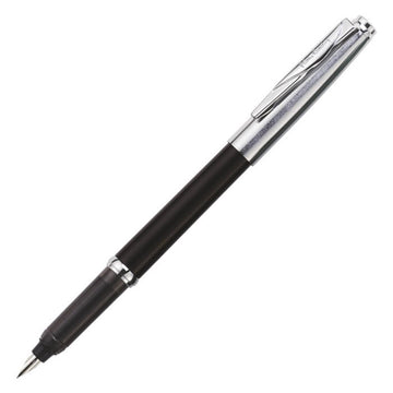 Caneta Tinteiro Pierre Cardin - Penomatic Black & Chrome - F Pierre Cardin