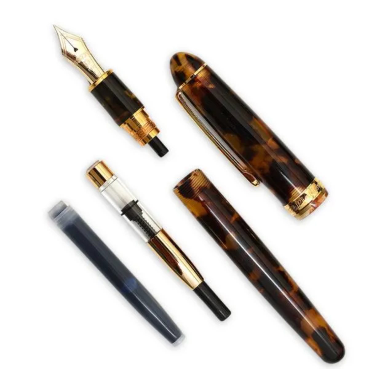 Caneta Tinteiro Platinum 3776 Century - Classic Tortoise -M Livraria Skilo