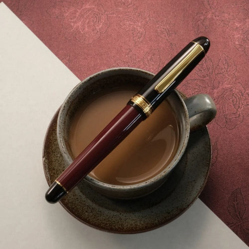 Caneta Tinteiro Platinum 3776 Century - Edição Limitada Coffee Jelly - F Platinum