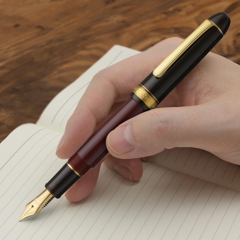 Caneta Tinteiro Platinum 3776 Century - Edição Limitada Coffee Jelly - F Platinum