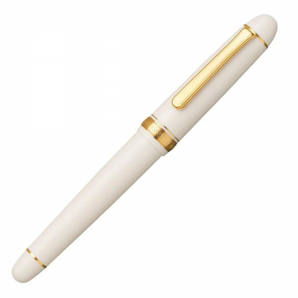 Caneta Tinteiro Platinum 3776 Century - White & Gold - M Platinum