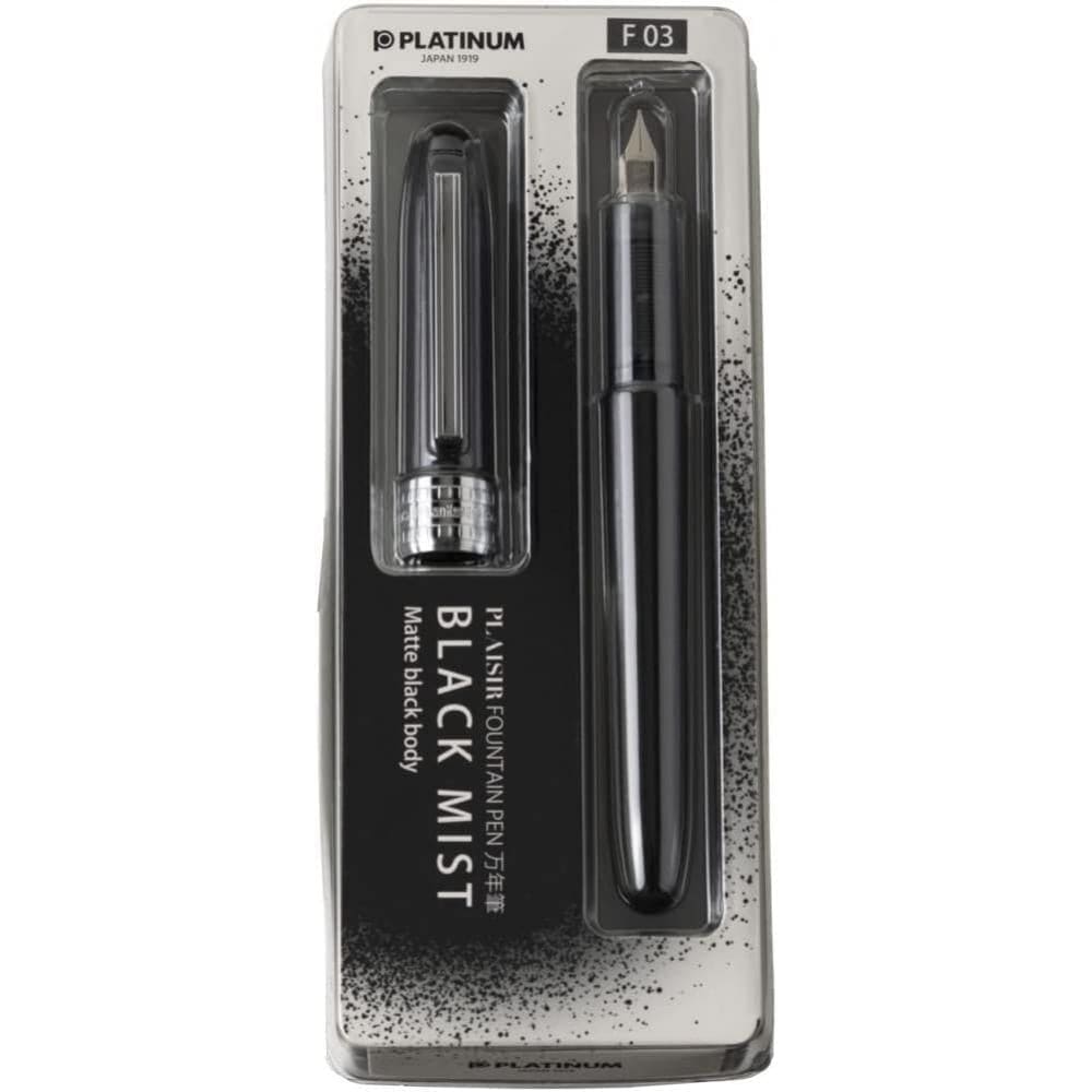 Caneta Tinteiro Platinum Plaisir - 0.3 Black Mist Platinum