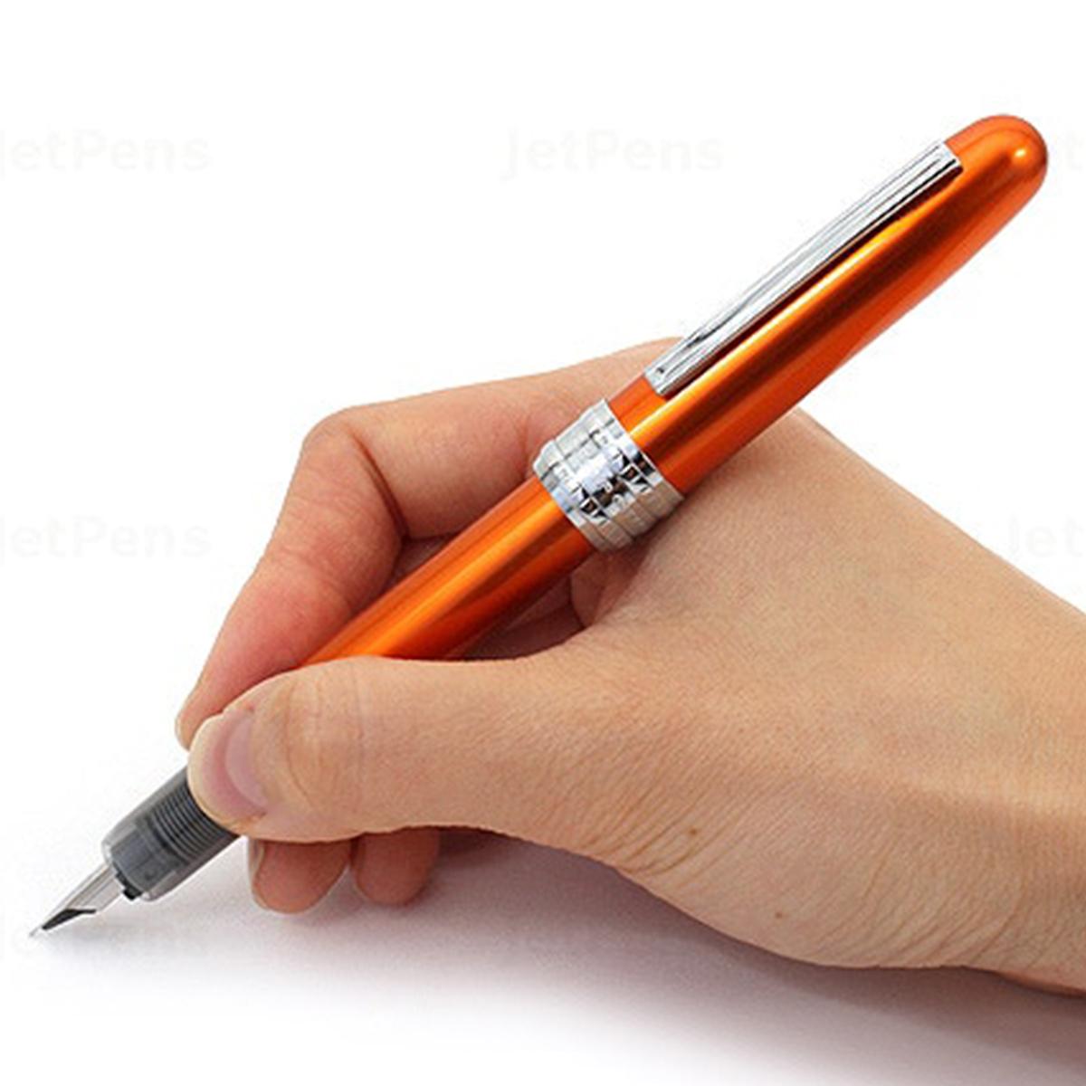 Caneta Tinteiro Platinum Plaisir - 0.3 Orange Platinum