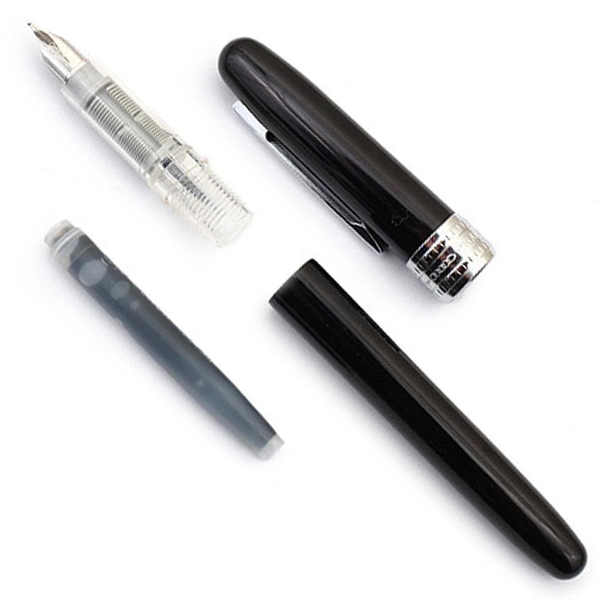 Caneta Tinteiro Platinum Plaisir - 0.5 Black Platinum