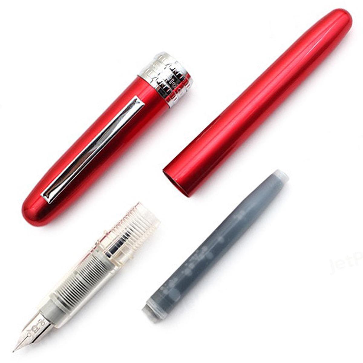 Caneta Tinteiro Platinum Plaisir - 0.5 Red Platinum