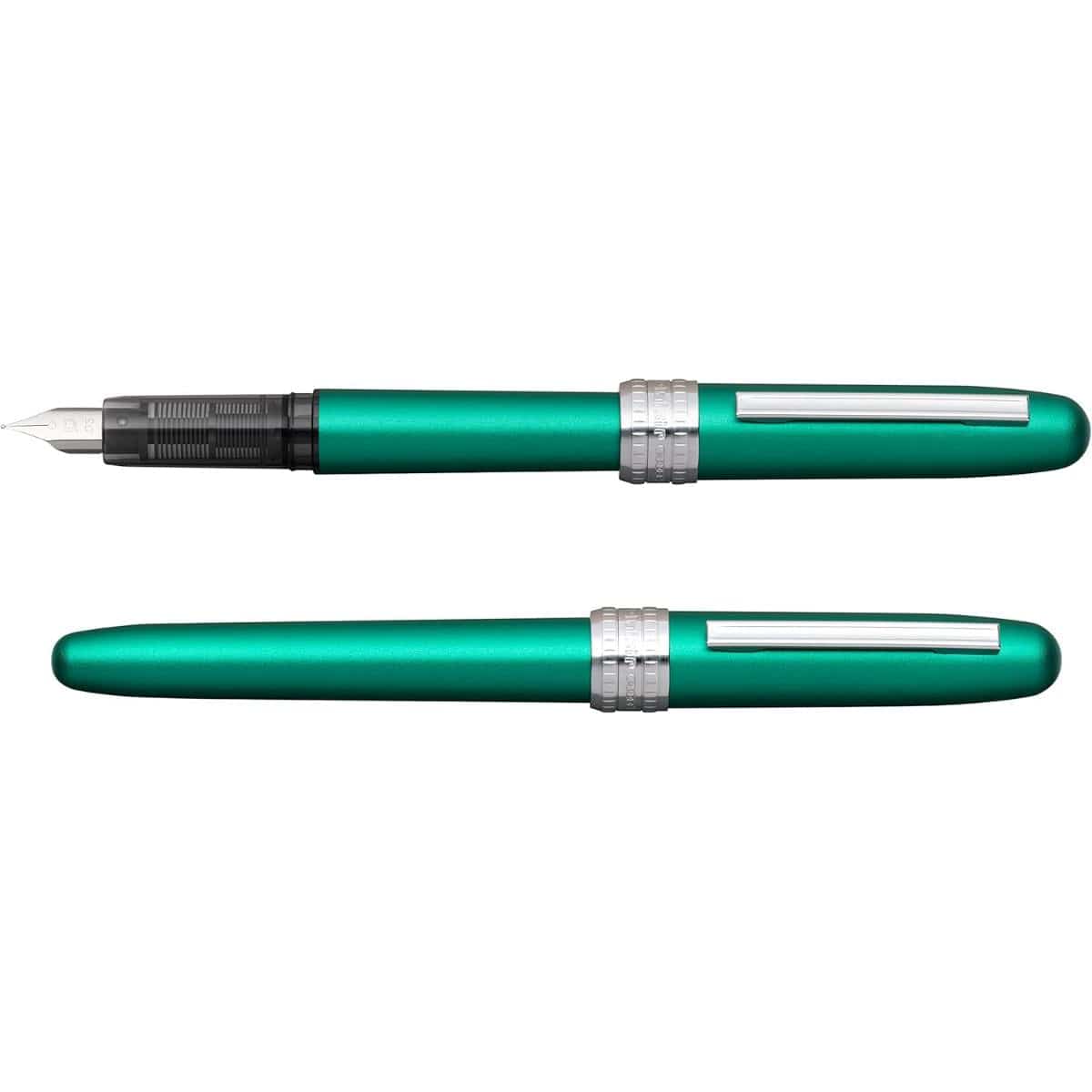 Caneta Tinteiro Platinum Plaisir 0,5 - Teal Green Platinum