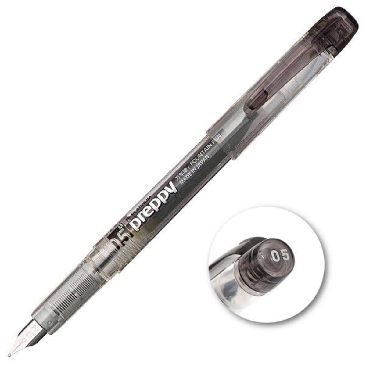 Caneta Tinteiro Platinum Preppy 0.5mm - Black Platinum