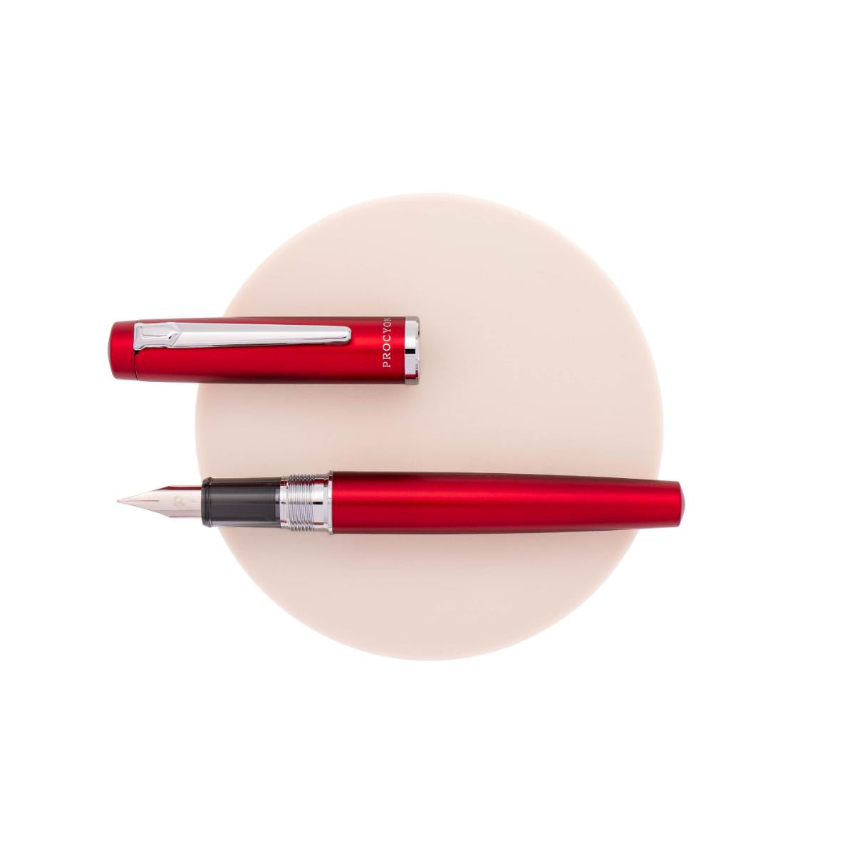 Caneta Tinteiro Platinum Procyon - Carmine Red - M Platinum