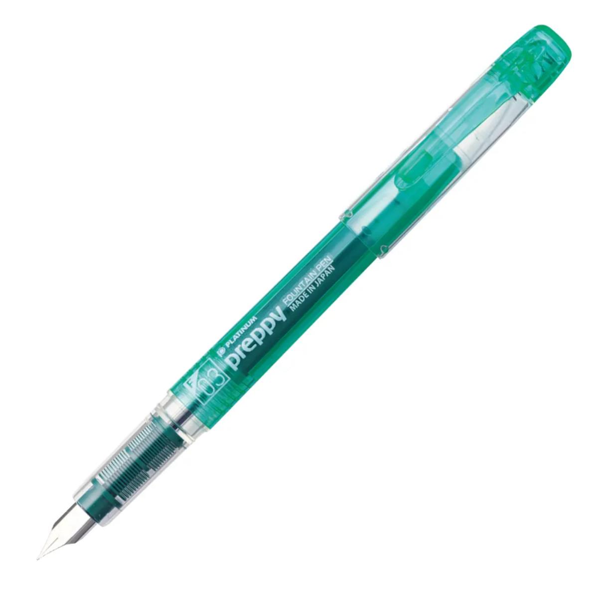 Caneta Tinteiro Preppy 0.3 - Verde Blister Platinum