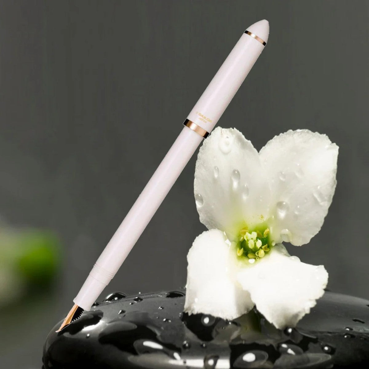 Caneta Tinteiro Sailor Fude De Mannen 40º - White Sailor