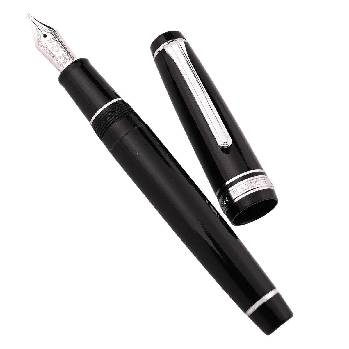 Caneta Tinteiro Sailor Professional Gear 21K - Black - M Sailor