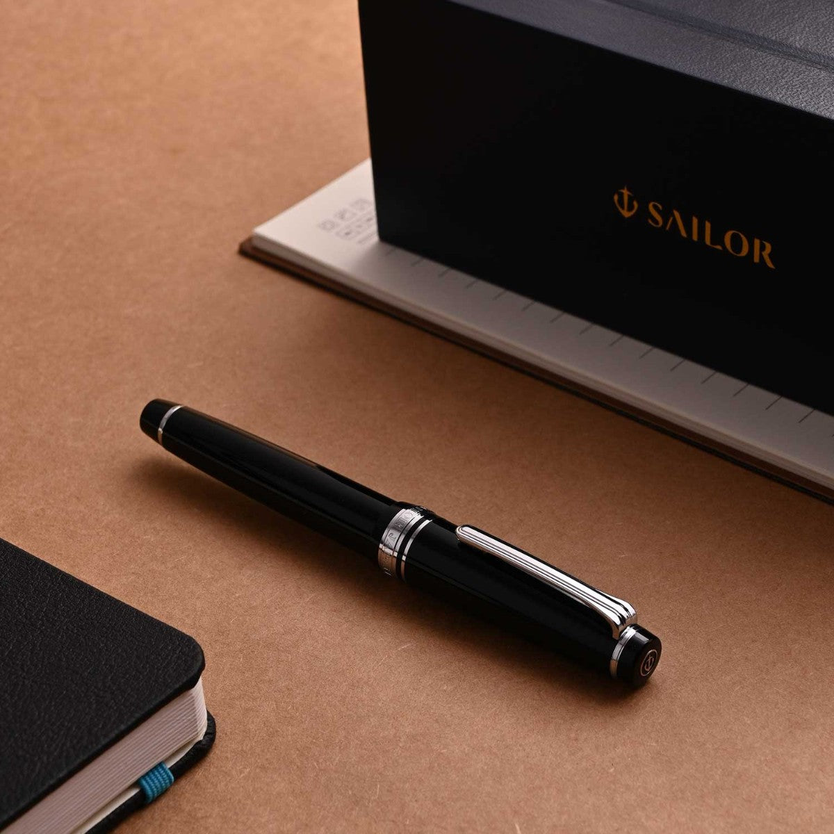 Caneta Tinteiro Sailor Professional Gear Slim 14K - Black - F Sailor