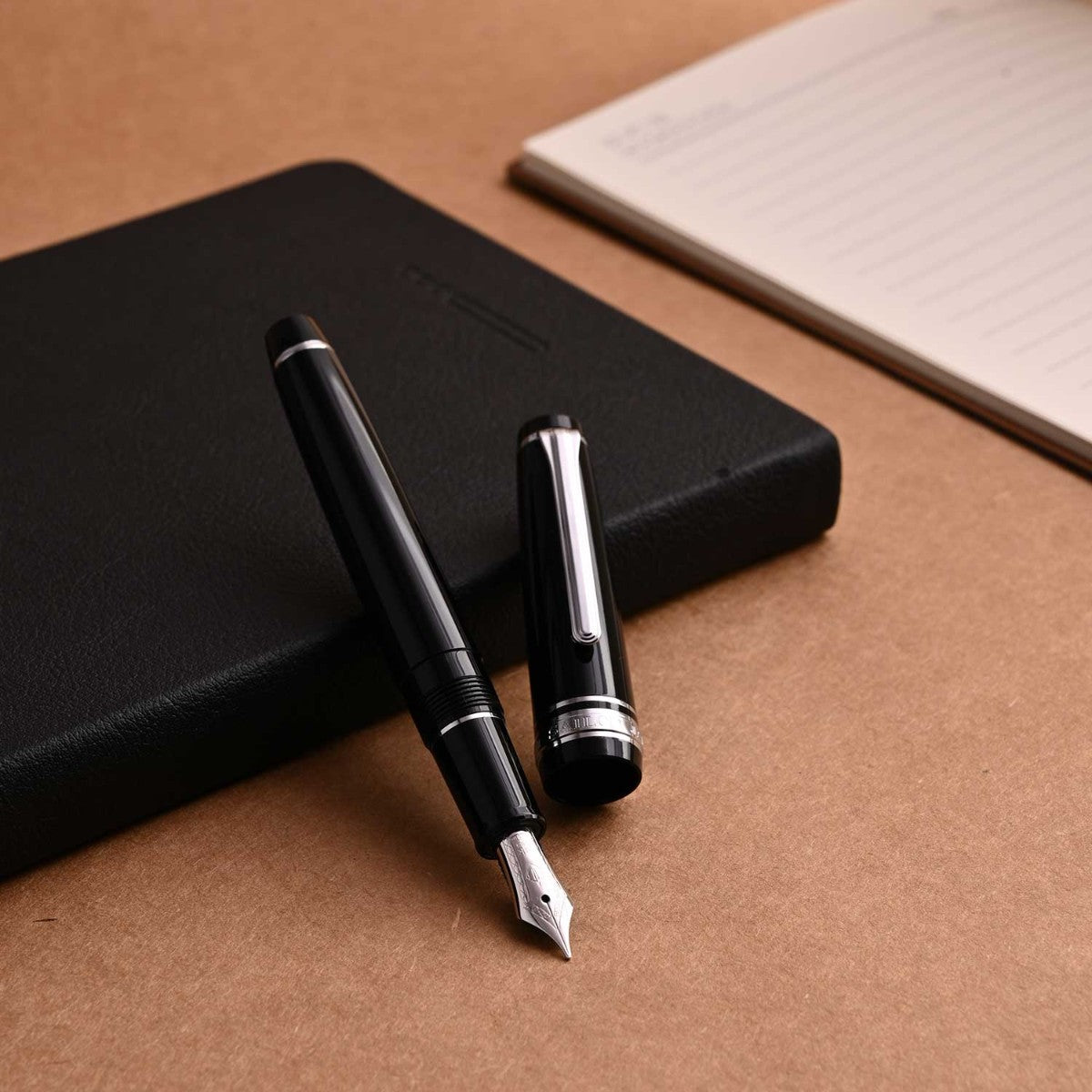 Caneta Tinteiro Sailor Professional Gear Slim 14K - Black - F Sailor